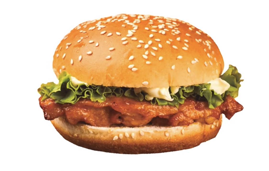 BBQ Chicken Burger 板烧鸡腿堡